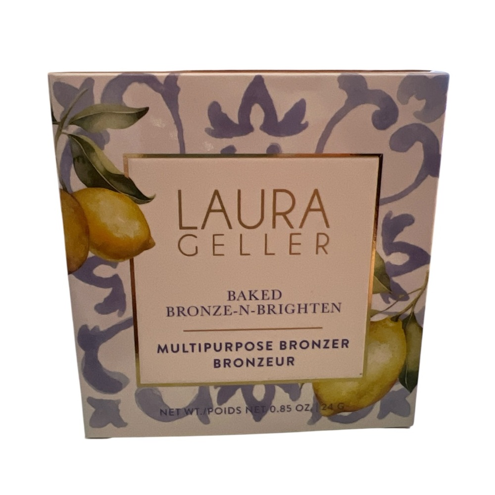 Laura Geller Baked Bronze-N-Brighten Bronzer with Lemon Design